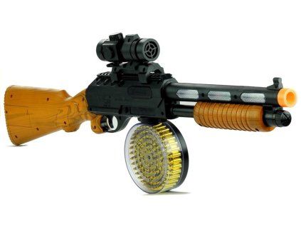 Dětský samopal AK 868-1 svítící hrající