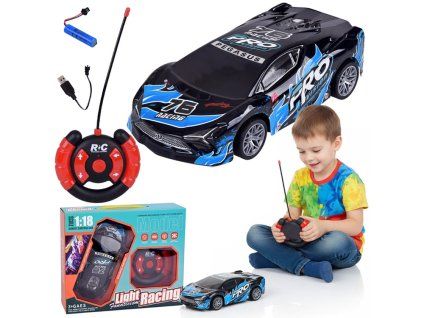RC auto RC0754 NI 1:18 s podsvícenou karoserií