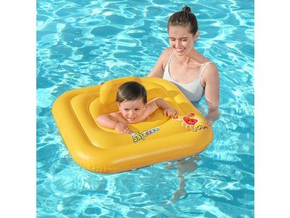 Nafukovací křeslo na plavání se zabezpečením Swim Safe 69 x 69 cm BESTWAY