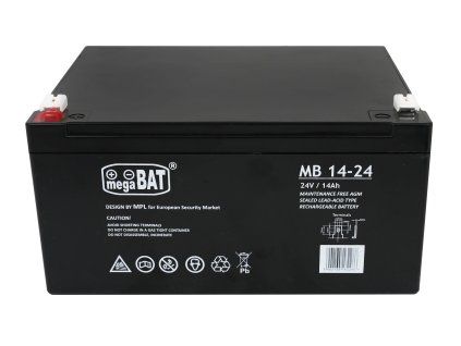 Gelová nabíjecí baterie 24V 14Ah