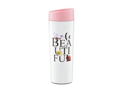 Termohrnek Garden Pink 340 ml AMBITION