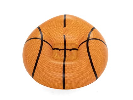 Nafukovací sedací vak Basketball 114 x 112 x 66 cm BESTWAY