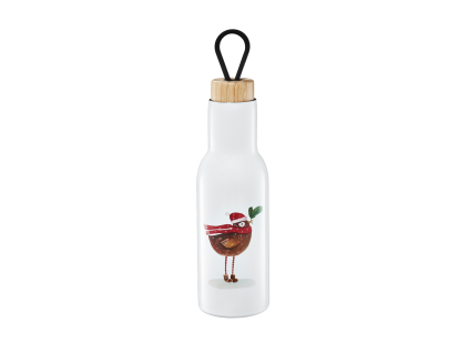 Nerezová termoláhev Forest Ptáček 400 ml AMBITION