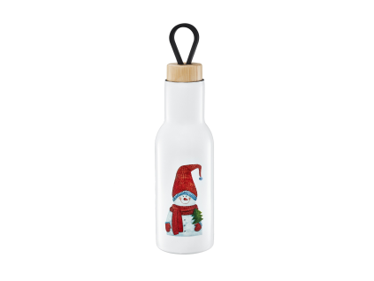Nerezová termoláhev Forest Sněhulák 400 ml AMBITION