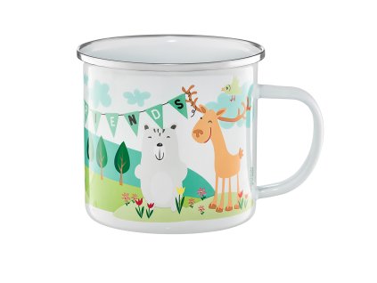 Smaltovaný hrnek Forest Team Friends 520 ml AMBITION JUNIOR
