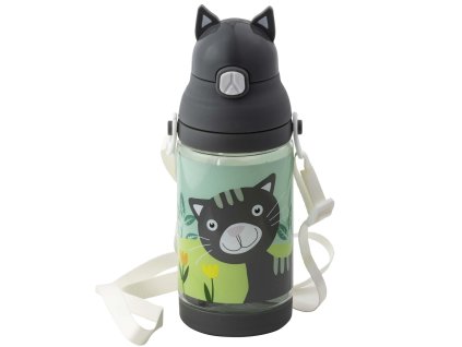 Dětská láhev na pití Orsi Kočka 420 ml AMBITION JUNIOR
