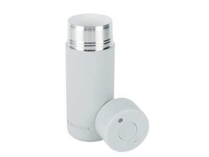 Šedý nerezový termohrnek Calido 400 ml AMBITION
