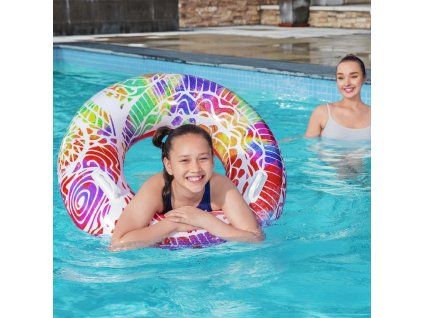 Nafukovací kruh Summer 91 cm MIX BAREV BESTWAY