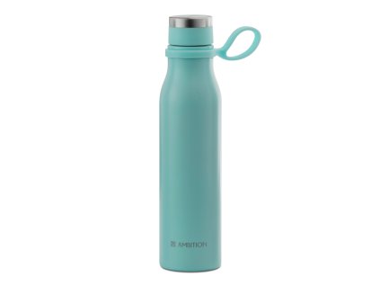 Mátově zelená nerezová termoláhev Silky 480 ml AMBITION