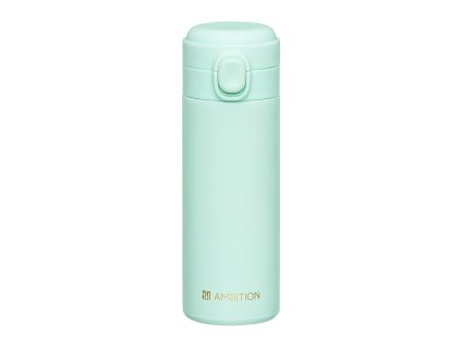 Mátově zelený nerezový termohrnek Alice 350 ml AMBITION