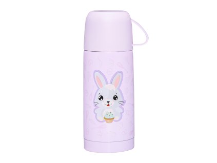Fialový dětský termos Betty a Bunny 320 ml AMBITION JUNIOR