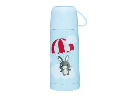 Modrý dětský termos Betty a Bunny 320 ml AMBITION JUNIOR