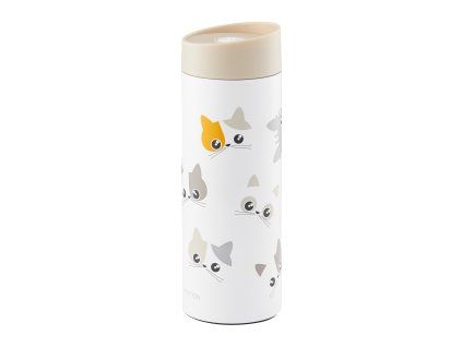 Nerezový termohrnek Kitty Kočky 350 ml AMBITION