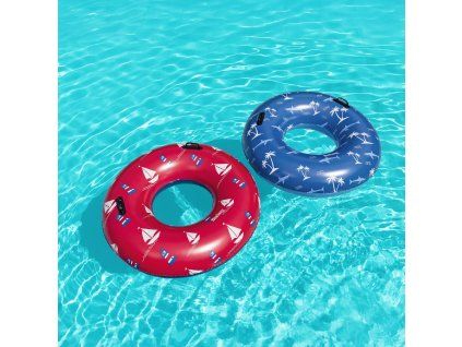 Nafukovací kruh Nautical 119 cm MIX BAREV BESTWAY