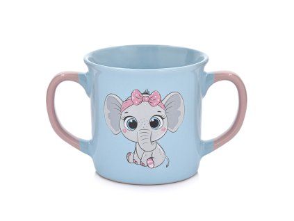 Dětský keramický hrnek Sweetie Sloník 250 ml AMBITION JUNIOR