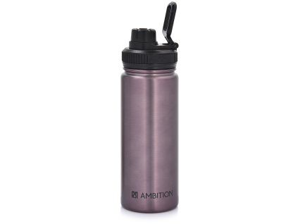 Růžová termoláhev Gym 550 ml AMBITION