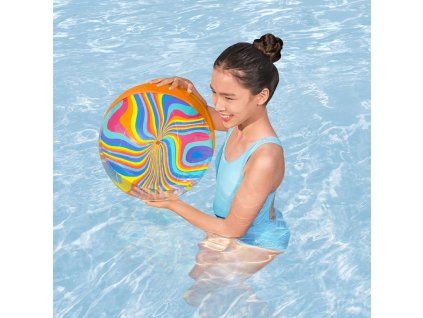 Nafukovací plážový míč Tie-Dye Twist 46 cm MIX BAREV BESTWAY