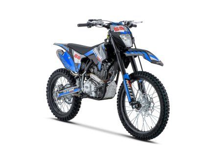 Benzínová motorka TITAN 300 ccm modrá