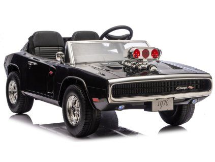 Elektrické autíčko Dodge Charger R/T DLS-K12 24 V 7 Ah Černé