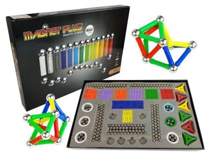 Magnetické kostky Magnastix 560 + Tabule