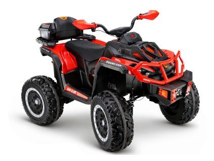 Čtyřkolka Na Akumulátor XW-08 4x4 45 W Červená