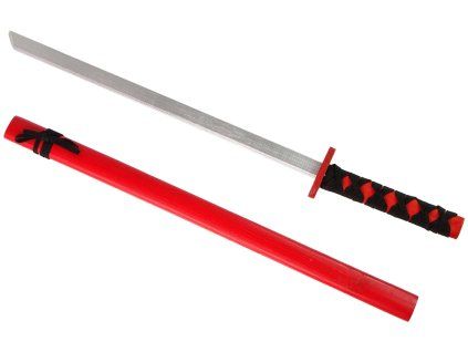 Dětský meč Dřevěný Červený 73 cm