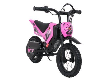 Elektrická motorka SHARK Růžová
