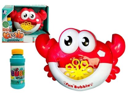 Bublifuk mýdlových bublin Červený krab