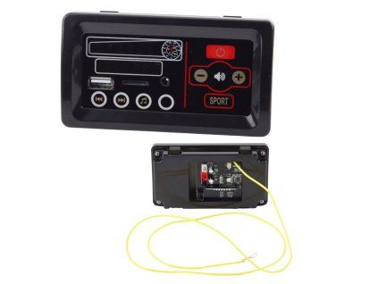 Hudební panel pro elektrické vozítko 12 V