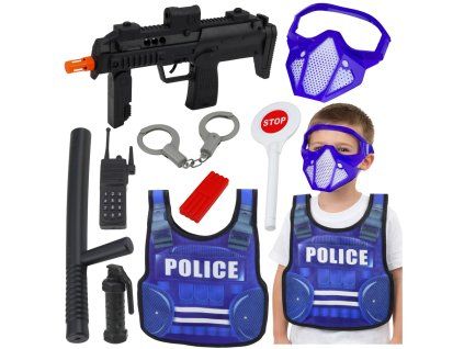 Hračka Policejní sada Vesta Puška