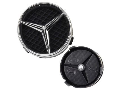 Plastová krytka Mercedes o průměru 7 cm