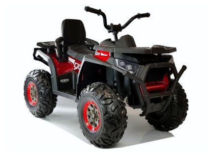 Elektrická čtyřkolka XMX607 LED světla MP3 Červená
