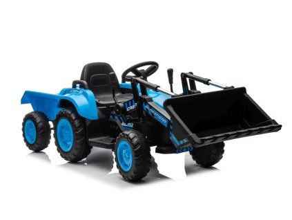 Elektrický traktor BW-X002A s lžící Modrý