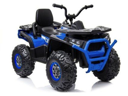 Elektrická čtyřkolka XMX607 LED světla MP3 modrá