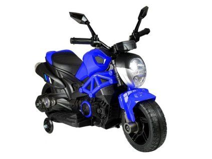 Elektrický motocykl GTM1188 LED modrý