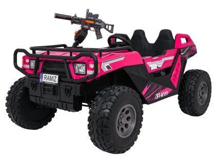 Elektrická bugina PROSPECTOR 4x4 STRONG růžová
