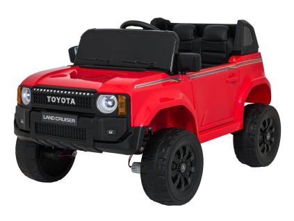 Elektrické autíčko Toyota Land Cruiser PRADO Červené