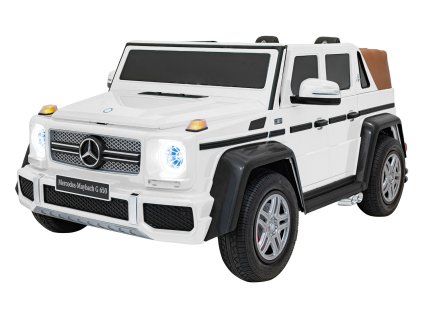 Elektrické autíčko Mercedes Benz MAYBACH G650 Bílé
