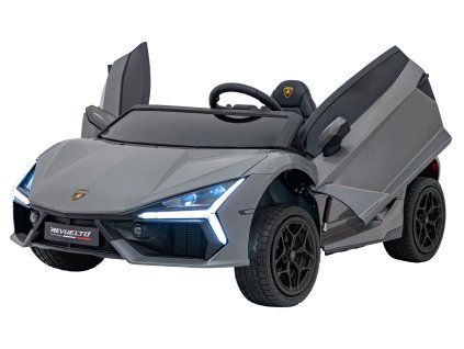 Elektrické autíčko Lamborghini Revuelto XL silné šedé