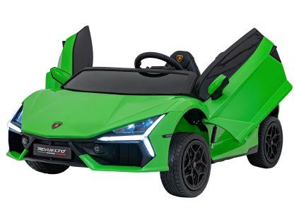 Elektrické autíčko Lamborghini Revuelto XL silné zelené
