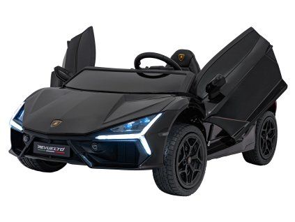Elektrické autíčko Lamborghini Revuelto XL Robustní Černé