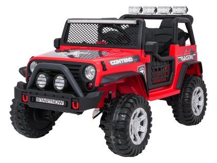 Elektrické autíčko Jeep BEAST 4x4 Červené
