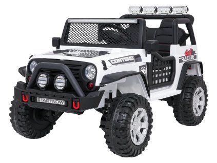 Elektrické autíčko Jeep BEAST 4x4 Bílé