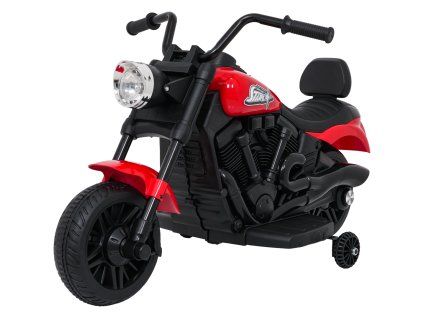 Elektrická motorka STAR Červená