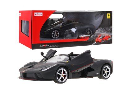 RC auto Ferrari LaFerrari Aperta RASTAR černé model 1:14 + dálkový ovladač 2,4 GHz