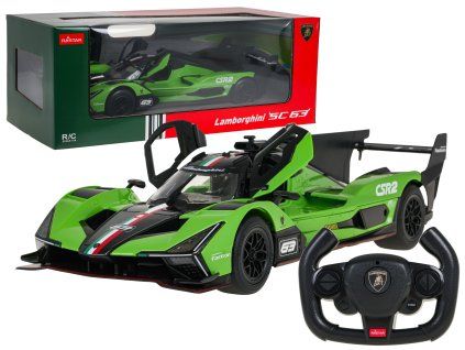 RC auto Lamborghini SC63 1:14 zelené RASTAR