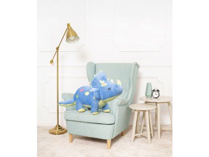 Triceratops Alex 100cm blue
