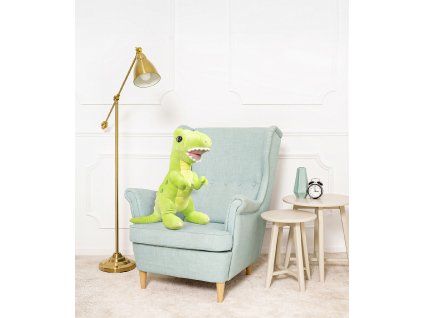 Dinozaur Hugo 75cm light green