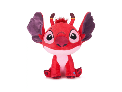 Plyšová hračka Stitch Leroy se zvukem 20 cm červená