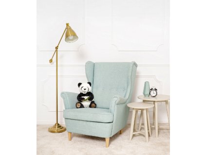 Plyšová panda Lisbona 40 cm černo-bílá